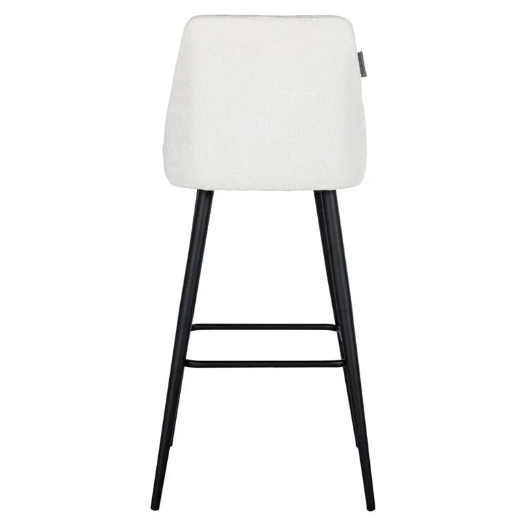 Barstol Brooke vit (set om 2)