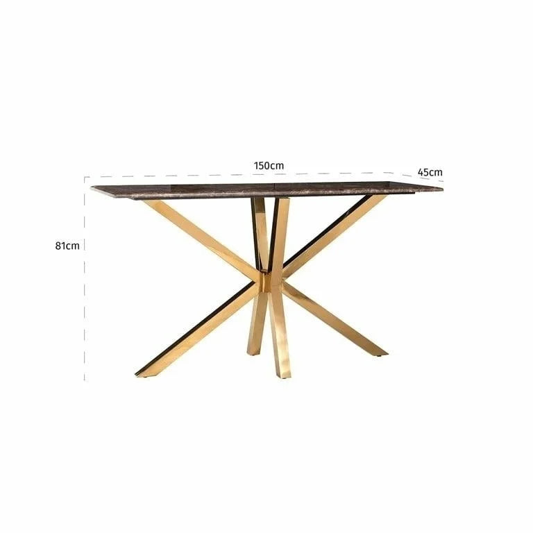 Konsolbord Conrad  (Guld)