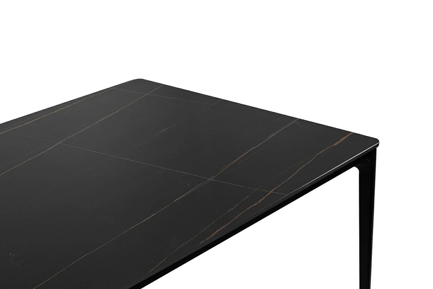 Matbord - SLIM 180 svart