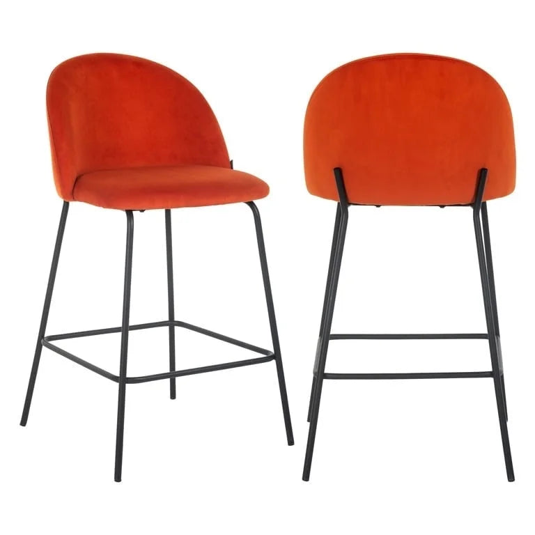 RICHMOND barstol ALYSSA 65 - ljusröd