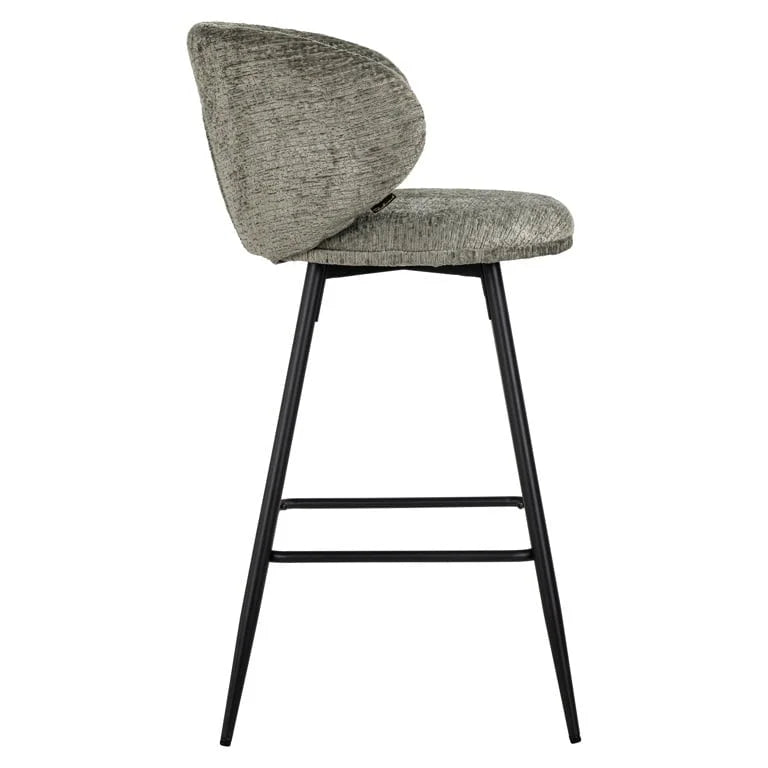 RICHMOND set om 2 MIMI barstolar grön