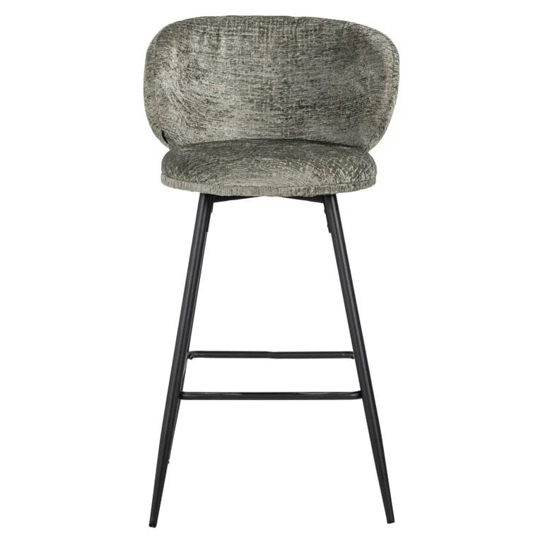 RICHMOND set om 2 MIMI barstolar grön