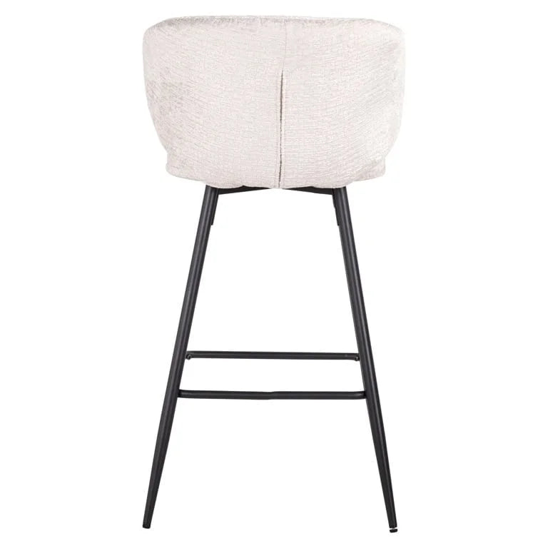 RICHMOND set om 2 MIMI barstolar ljusbeige