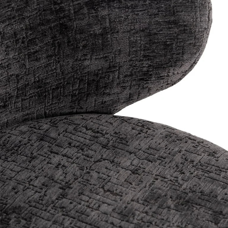 RICHMOND set om 2 MIMI barstolar svart