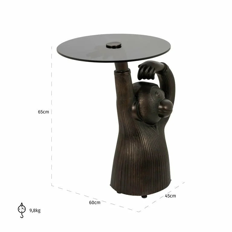 Sidobord Ape (Bronze)