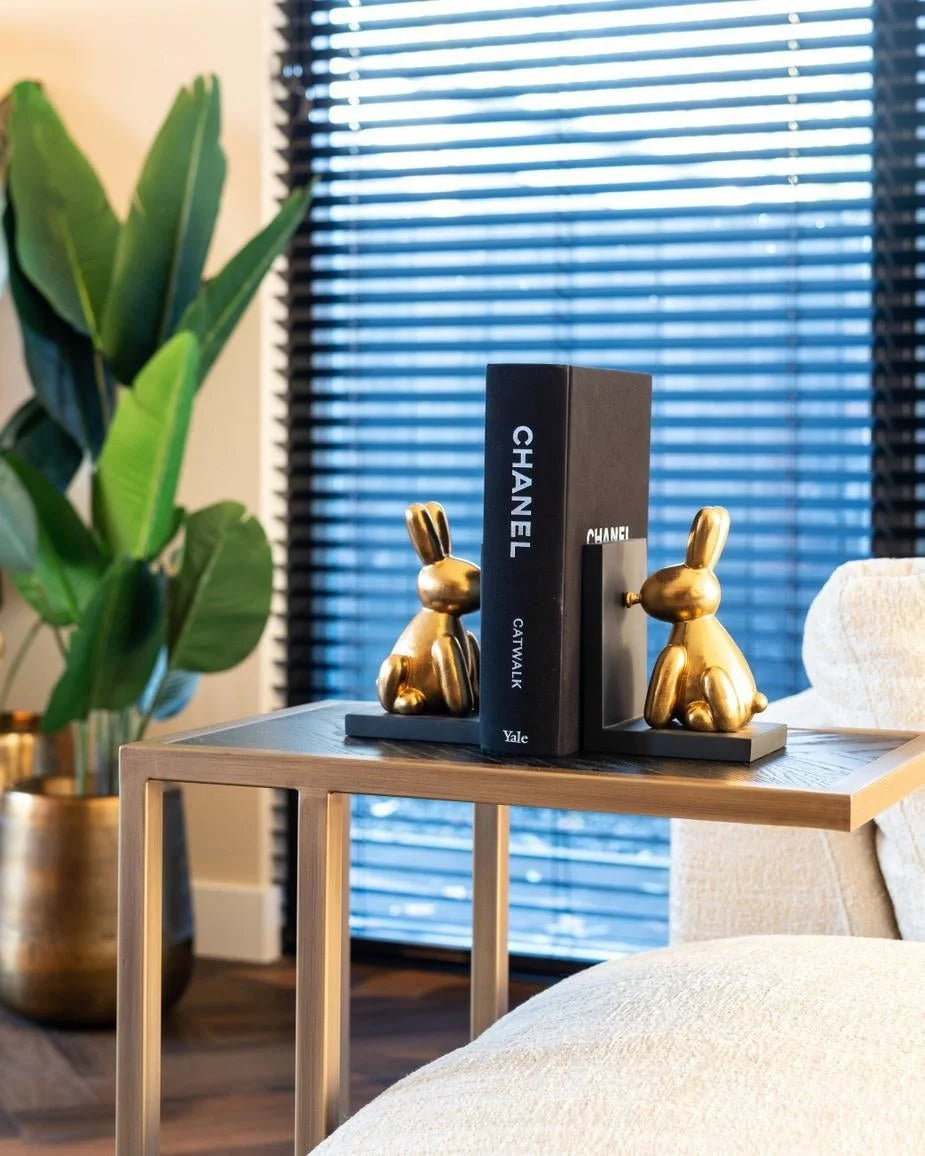 Sidobord Blackbone brass (Black rustic)