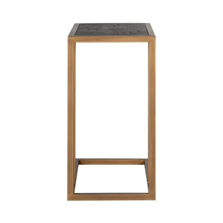 Sidobord Blackbone brass (Black rustic)