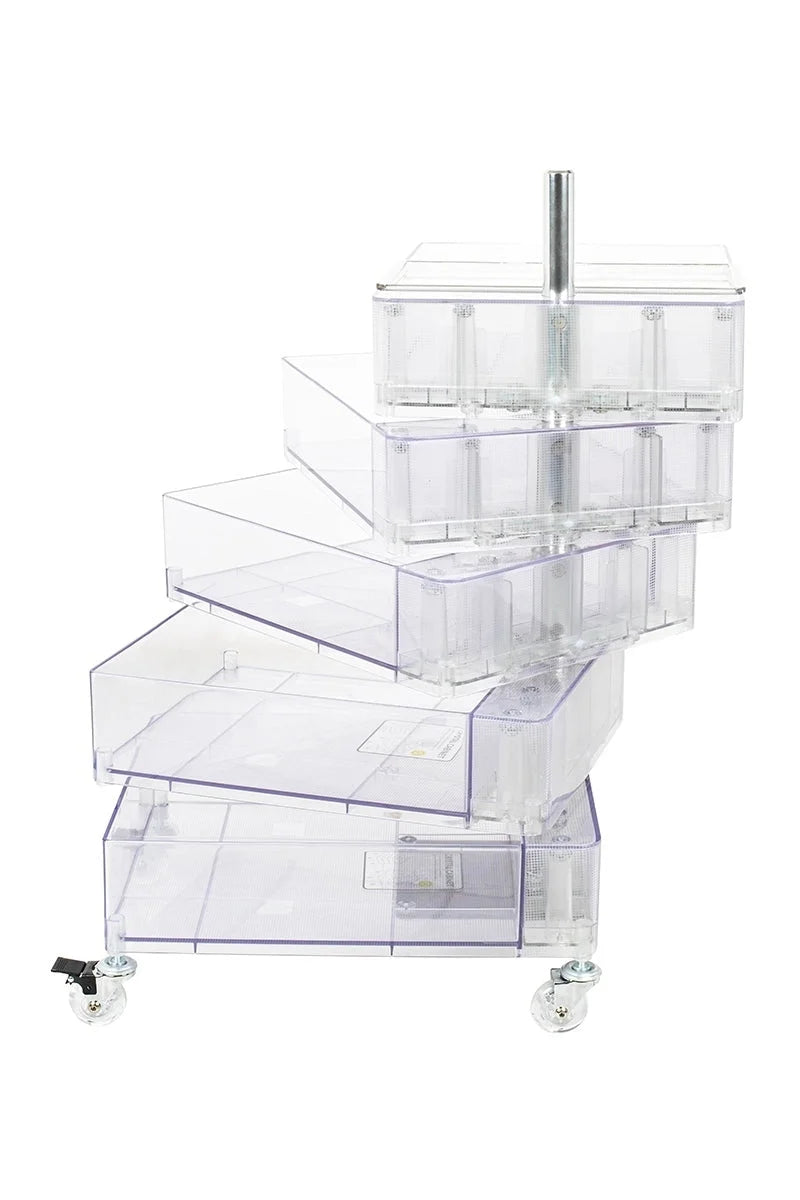 Sidobord - VISION STORAGE, transparent