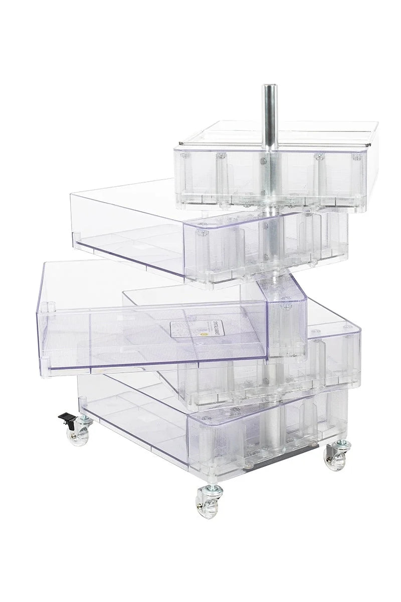 Sidobord - VISION STORAGE, transparent