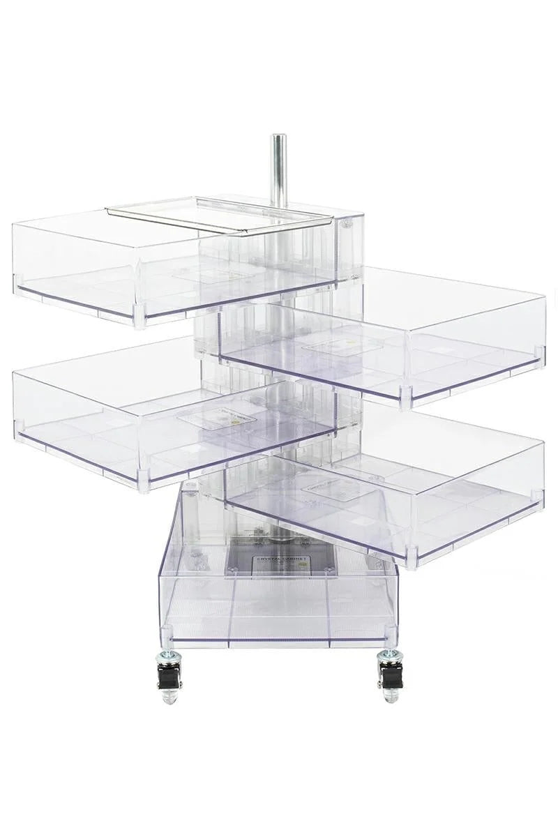 Sidobord - VISION STORAGE, transparent
