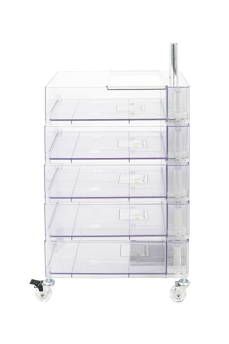 Sidobord - VISION STORAGE, transparent