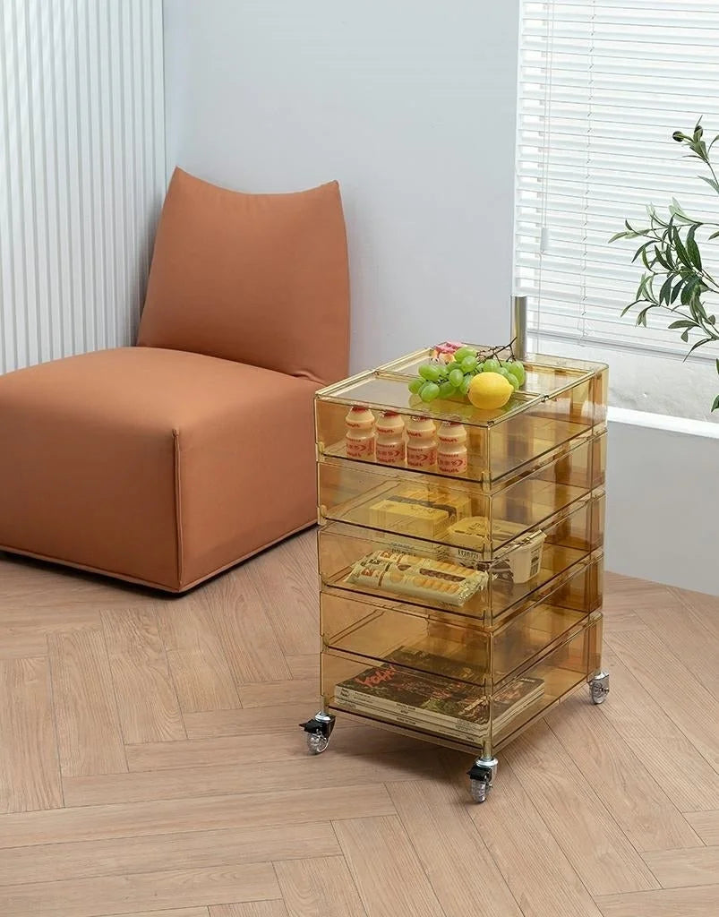 Sidobord - VISION STORAGE, transparent