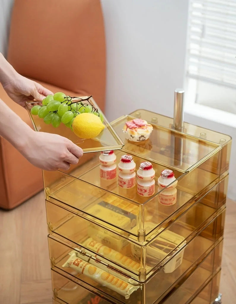 Sidobord - VISION STORAGE, transparent