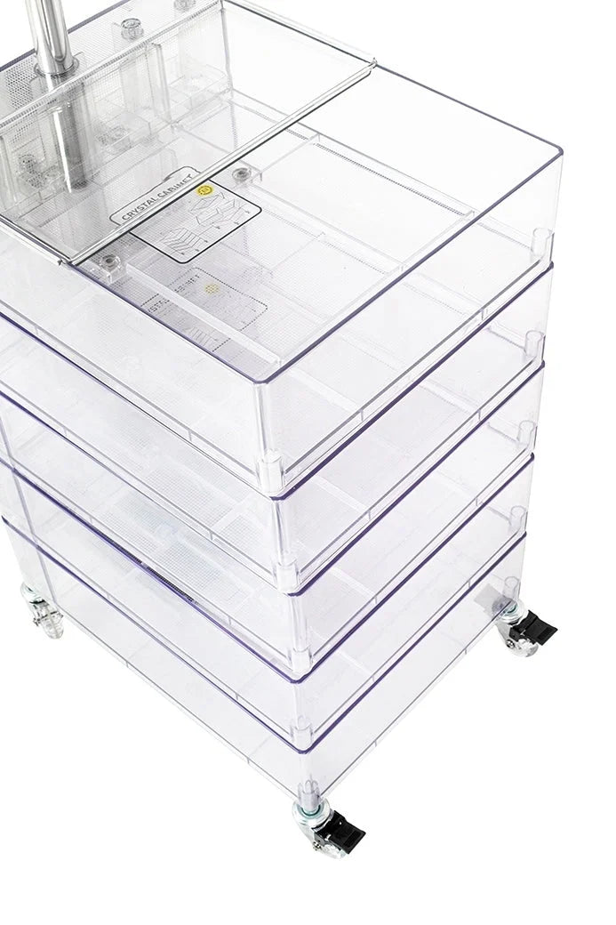 Sidobord - VISION STORAGE, transparent