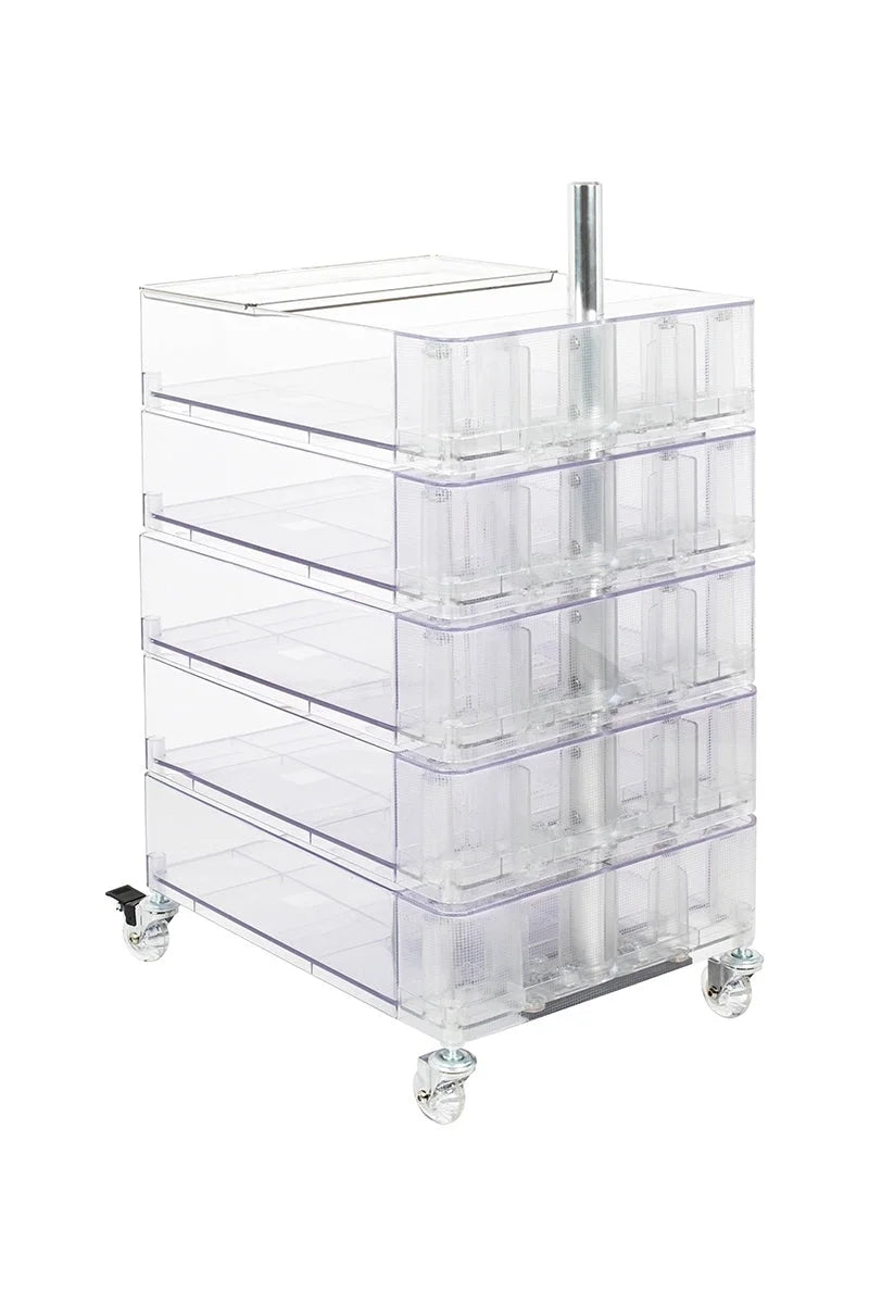 Sidobord - VISION STORAGE, transparent