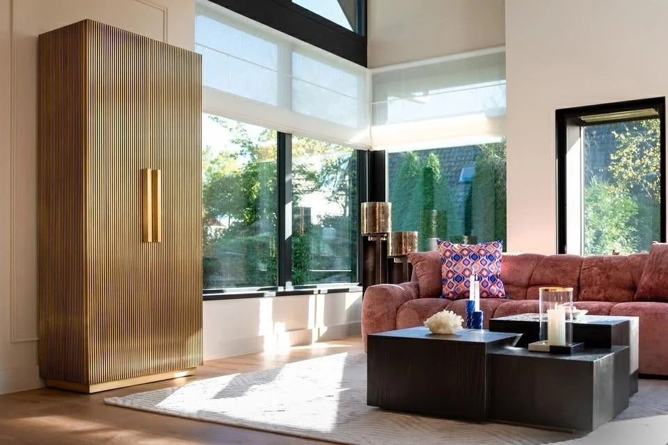 Skåp Ironville (Guld)