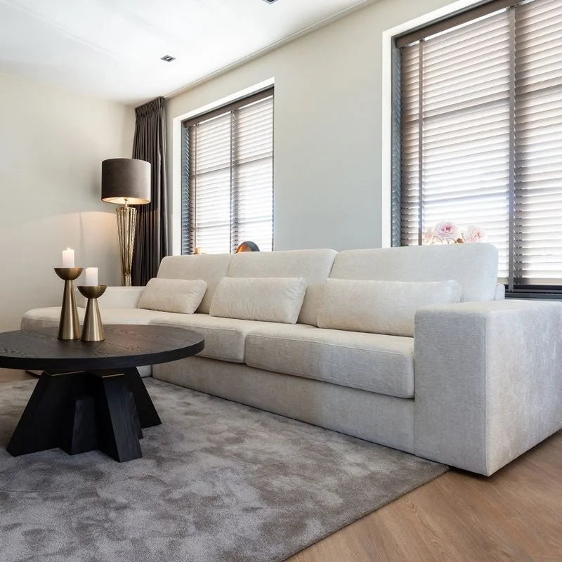 Soffa Felix Höger Vit Chenille