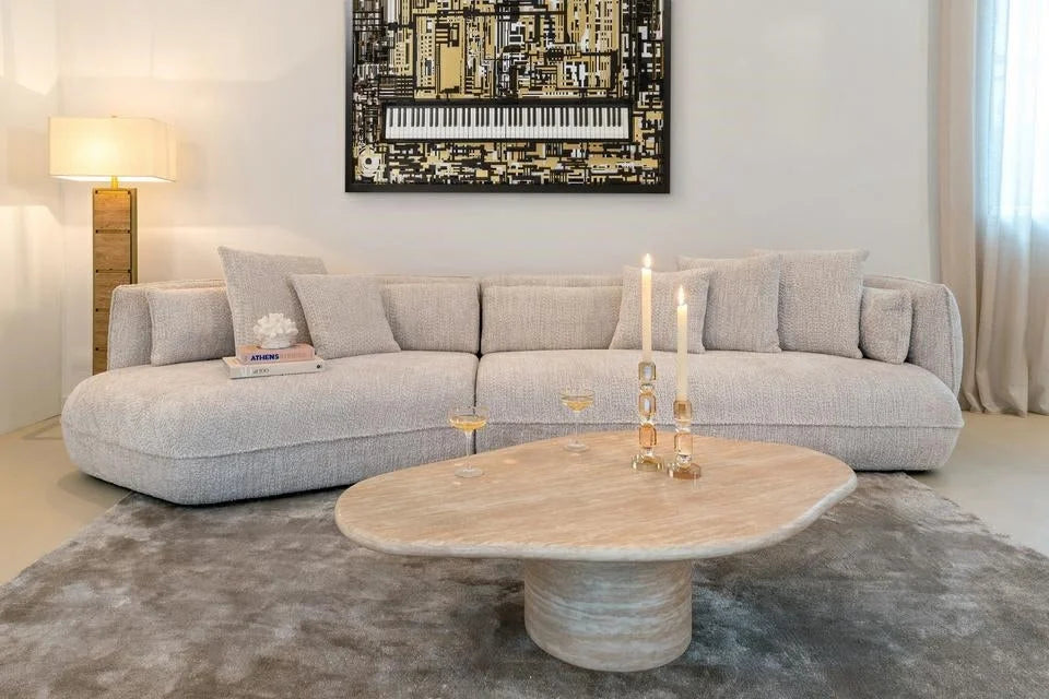 Soffbord Fictus 130 (Beige)