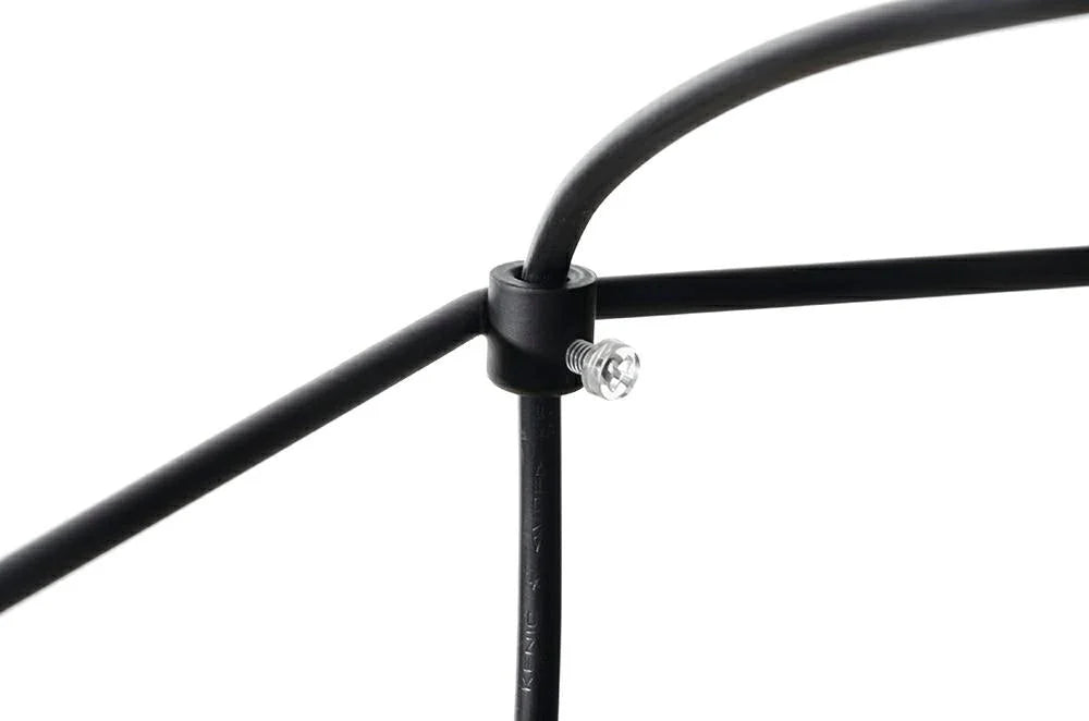 Taklampa - FLUSSO 8 svart