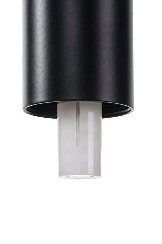 Taklampa - FLUSSO 8 svart