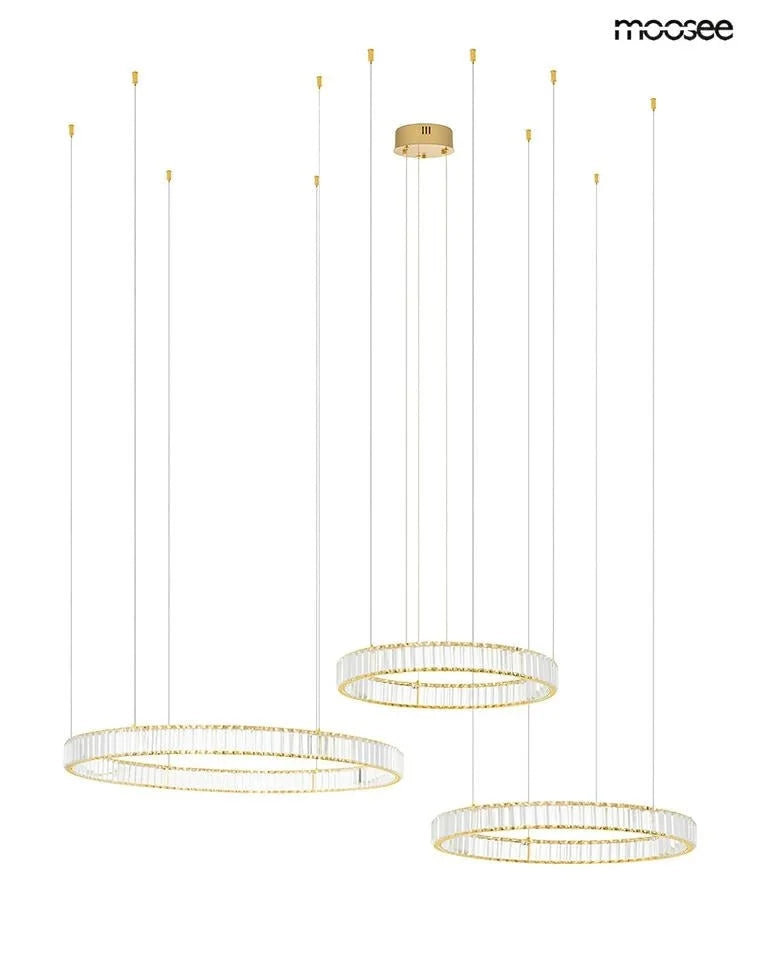 Taklampa MOOSEE - LIBERTY 3B, guld