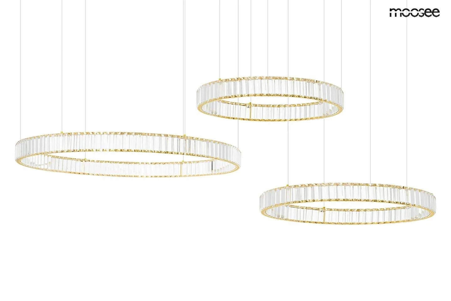 Taklampa MOOSEE - LIBERTY 3B, guld