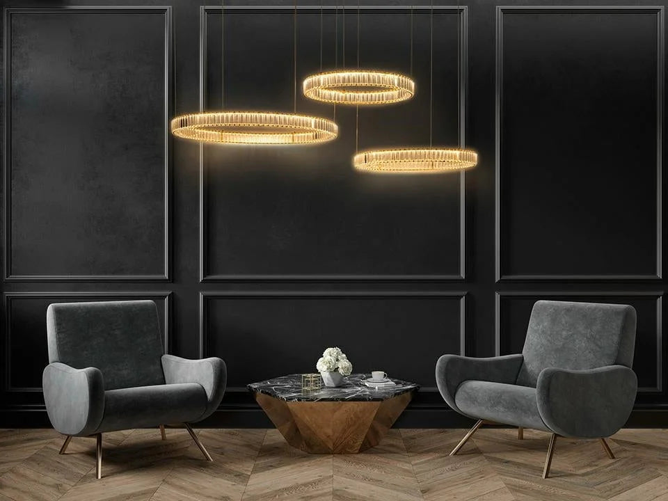 Taklampa MOOSEE - LIBERTY 3B, guld