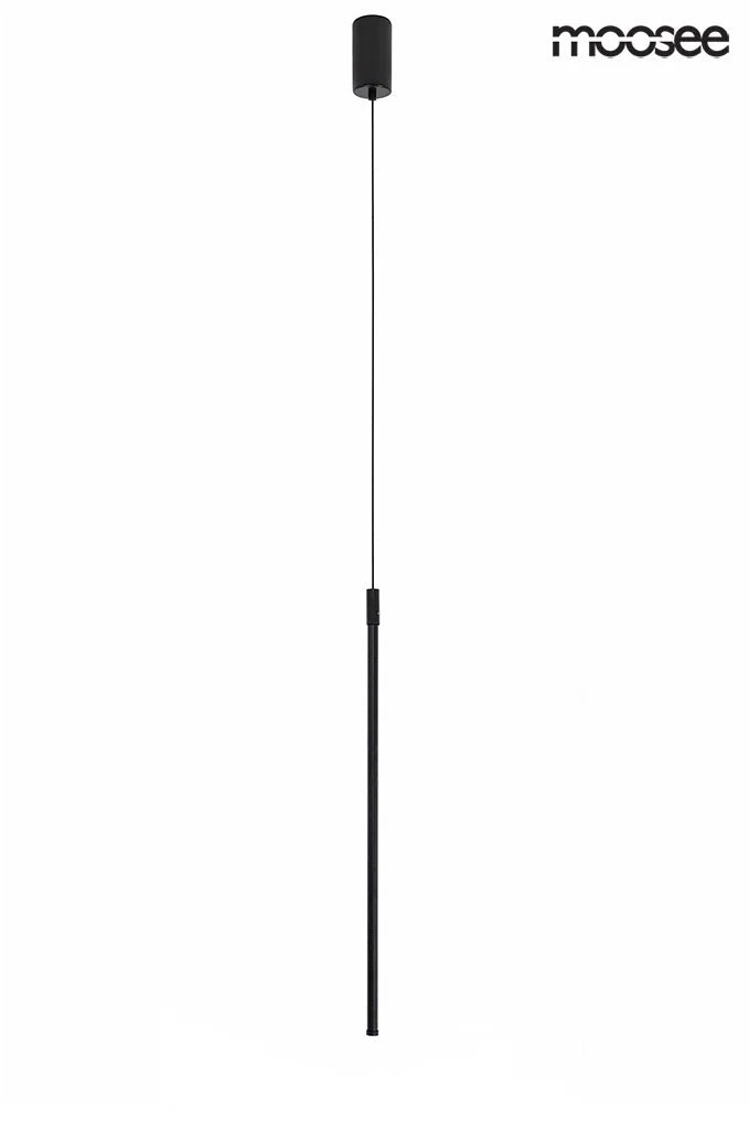 Taklampa MOOSEE - OMBRE 60, svart