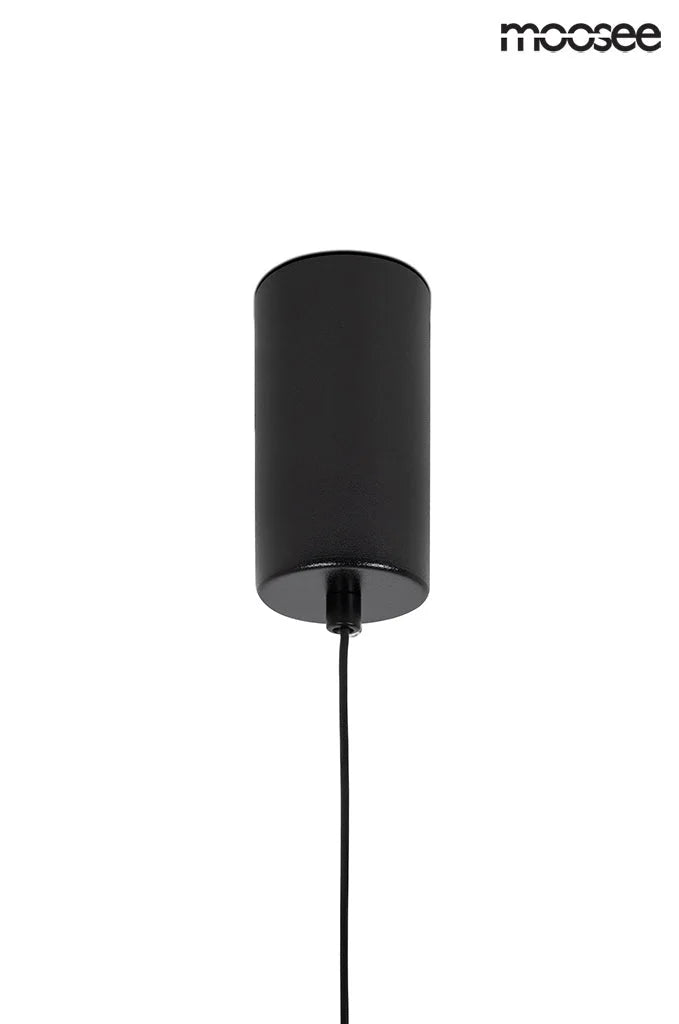 Taklampa MOOSEE - OMBRE 60, svart