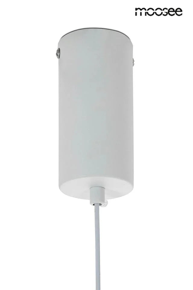 Taklampa MOOSEE - OMBRE 80, vit