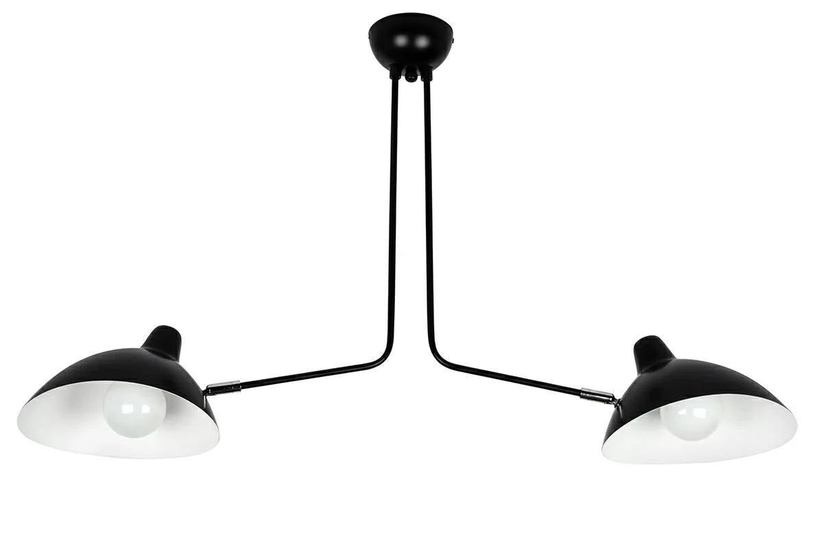 Taklampa - RAVEN 2, svart