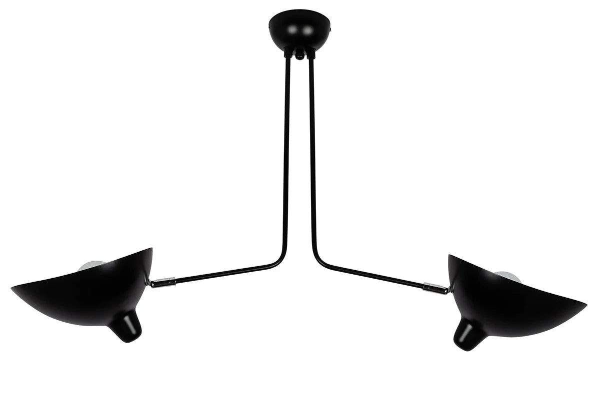 Taklampa - RAVEN 2, svart