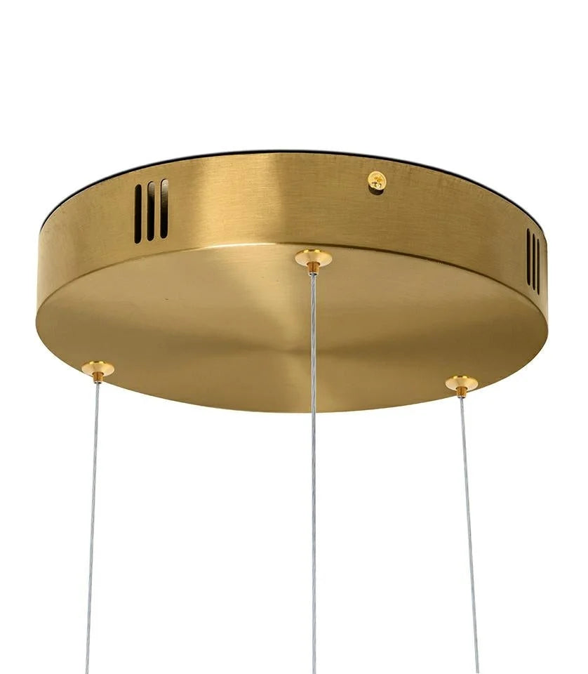 Taklampa - RING 100 + 100 + 100, guld