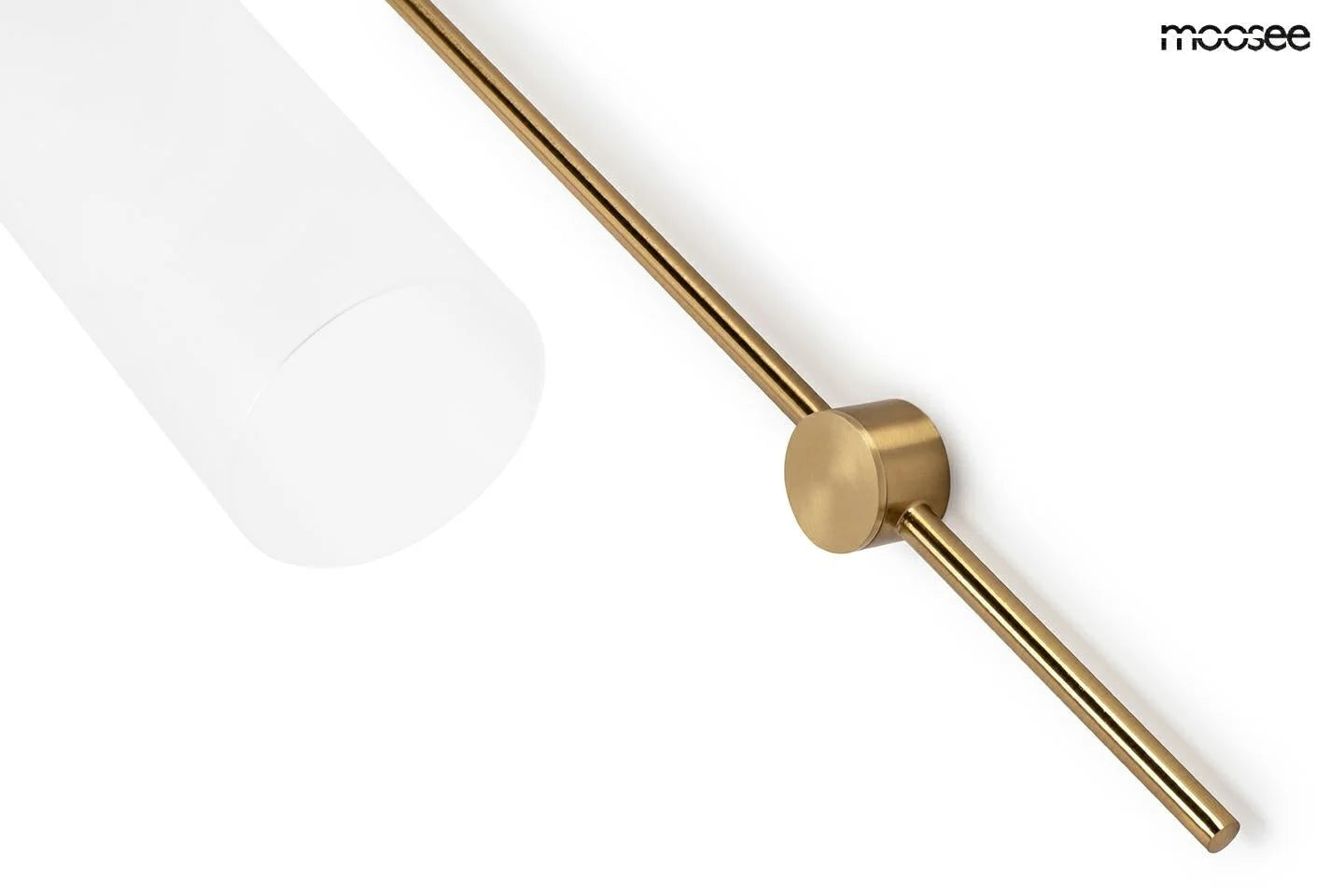 Vägglampa MOOSEE - SLACK vit/guld