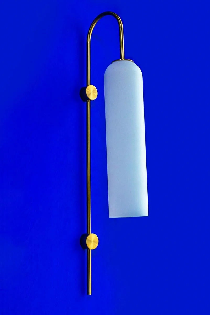 Vägglampa MOOSEE - SLACK vit/guld
