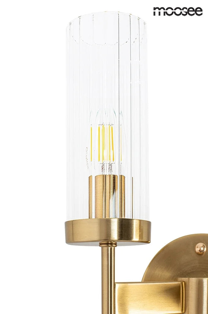 Vägglampa MOOSEE - TORCH TWIN, guld