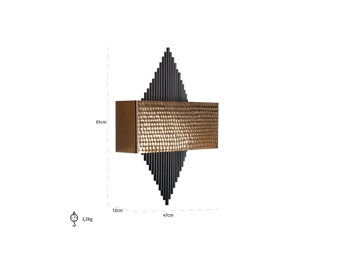 Vägglampa RICHMOND - LOUA