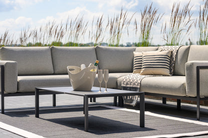 Stolik kawowy ogrodowy Iluma 130x65x35 cm Miloo Home
