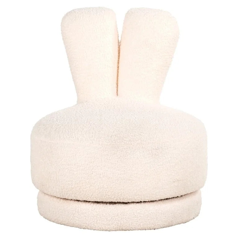 Barnfåtölj Bunny Teddy Vit