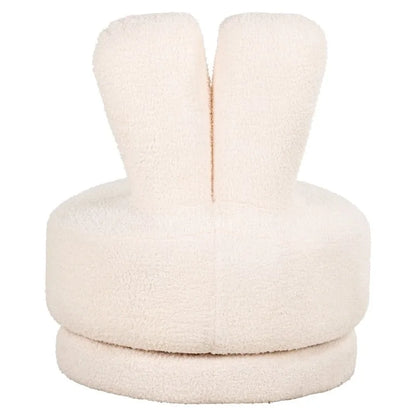 Barnfåtölj Bunny Teddy Vit