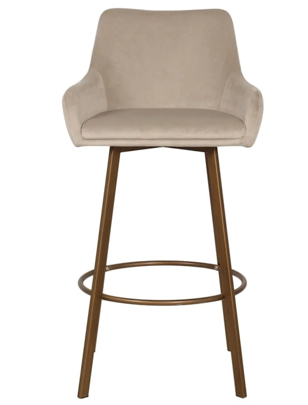 Barstol Cressida Hög khaki (set om 2)