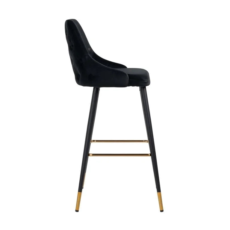 Barstol Imani Svart Velvet