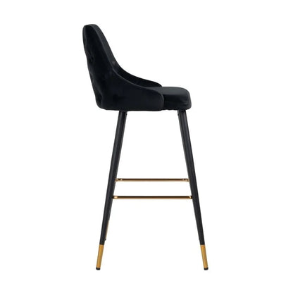 Barstol Imani Svart Velvet