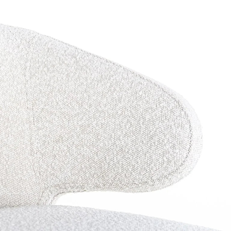 Barstol Indigo Vit Bouclé