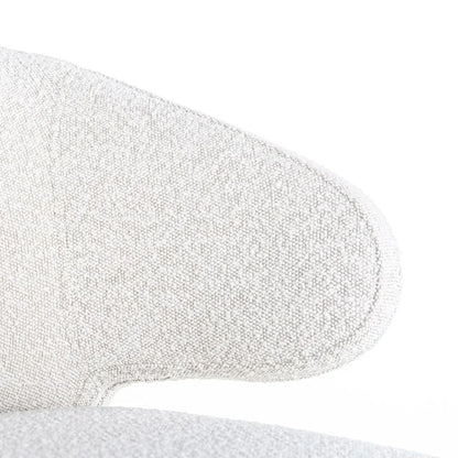 Barstol Indigo Vit Bouclé