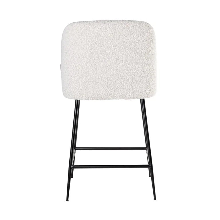 Barstol Pullitzer Vit Bouclé