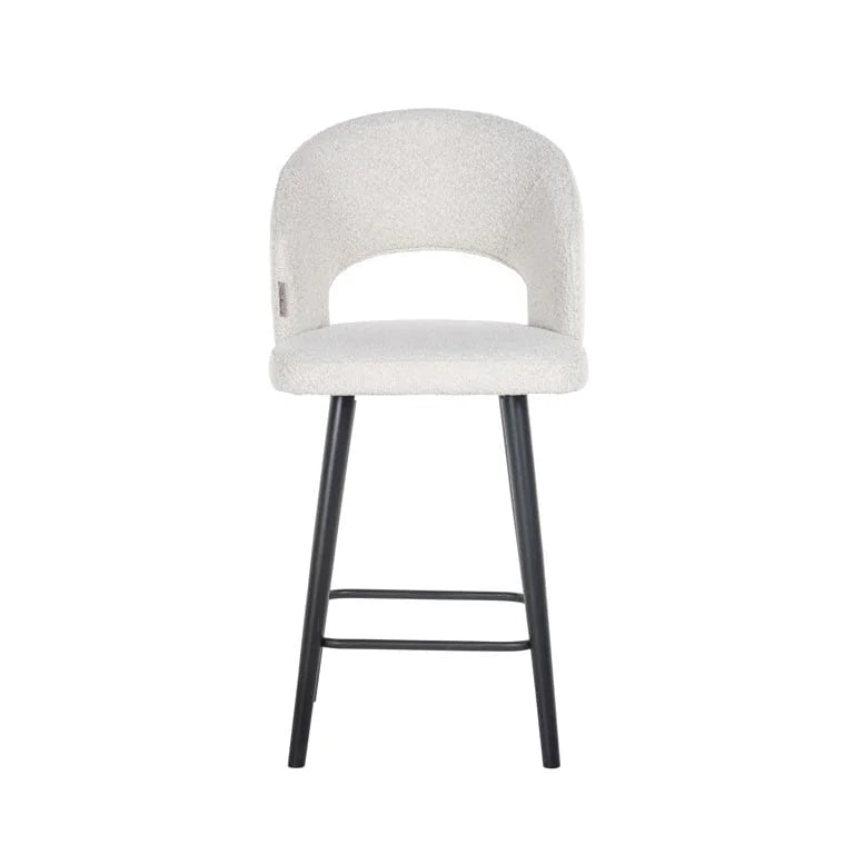 Barstol Savoy Vit Bouclé