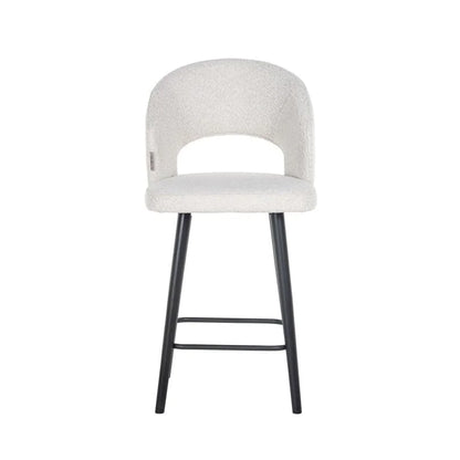 Barstol Savoy Vit Bouclé