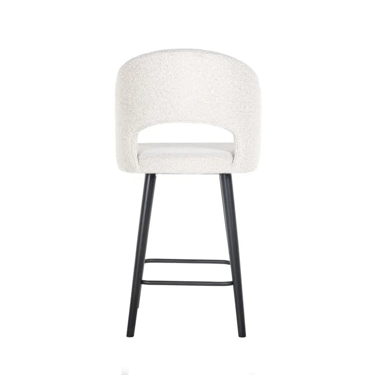 Barstol Savoy Vit Bouclé