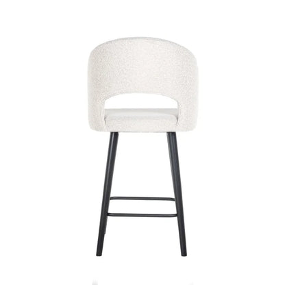 Barstol Savoy Vit Bouclé